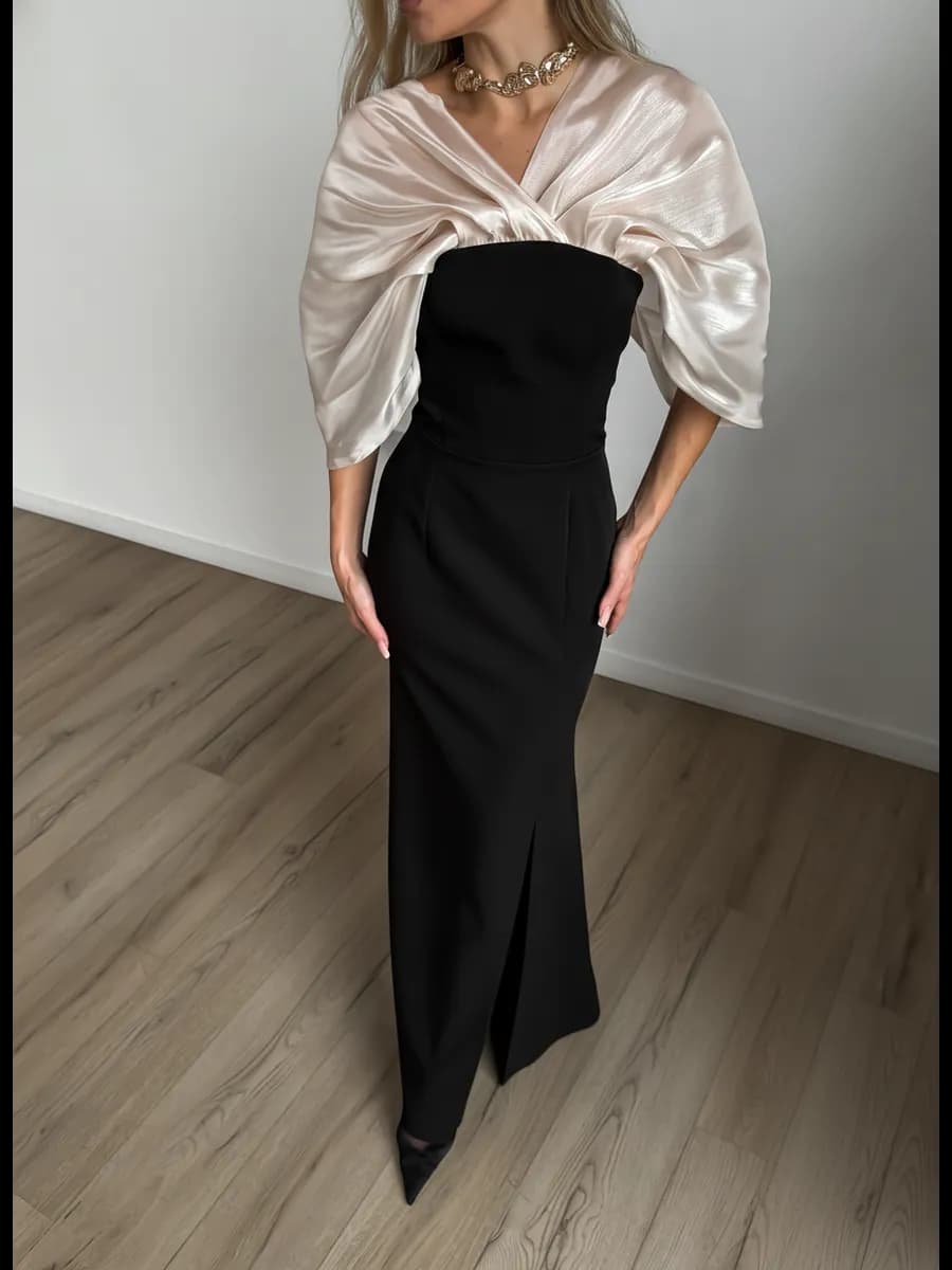 Вечернее платье праздничное в пол