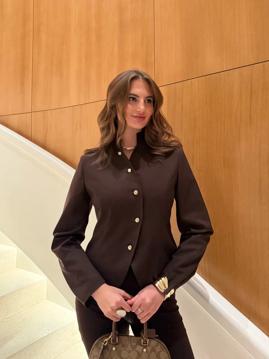 Пиджак приталенный