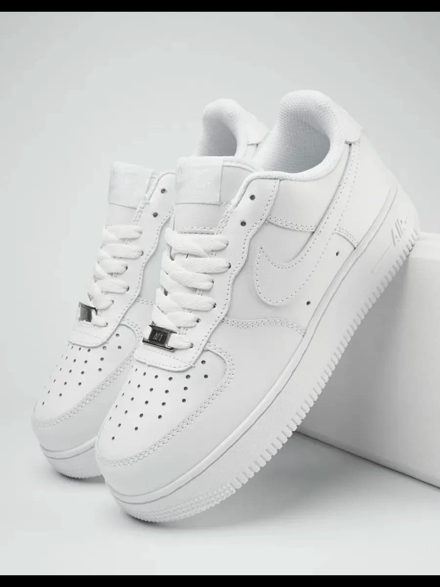 Кроссовки Air Force 1 форсы белые