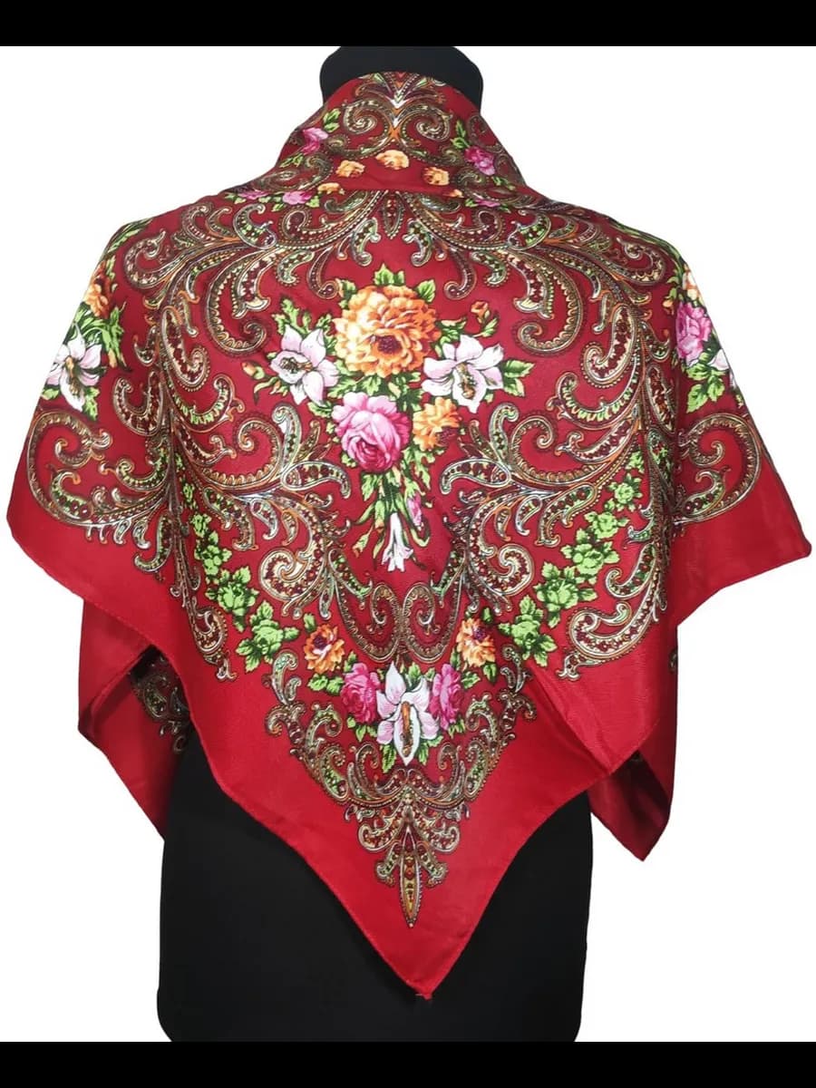 Платки русские народные узоры - фото 1