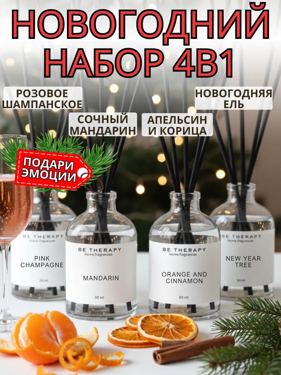 Диффузор для дома - набор ароматизаторов парфюмированный