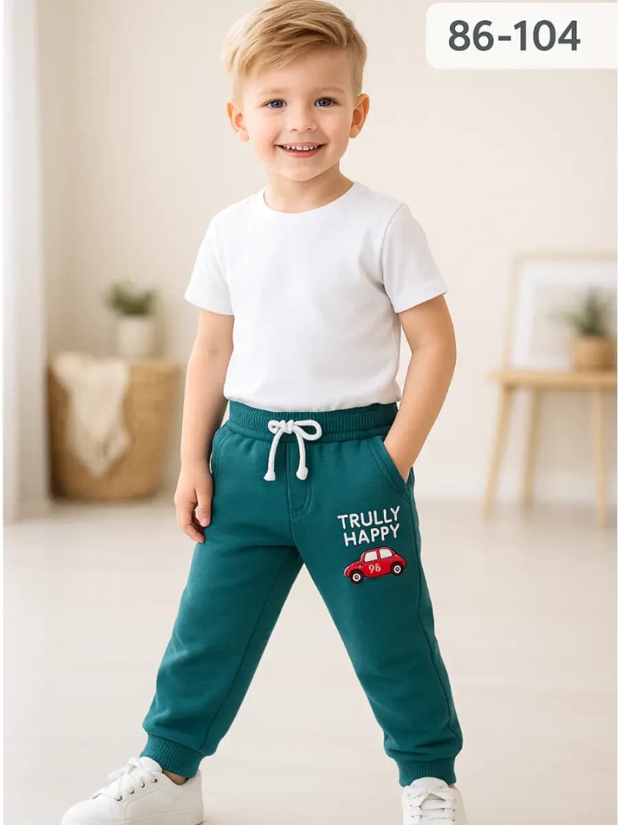 Брюки с начесом детские