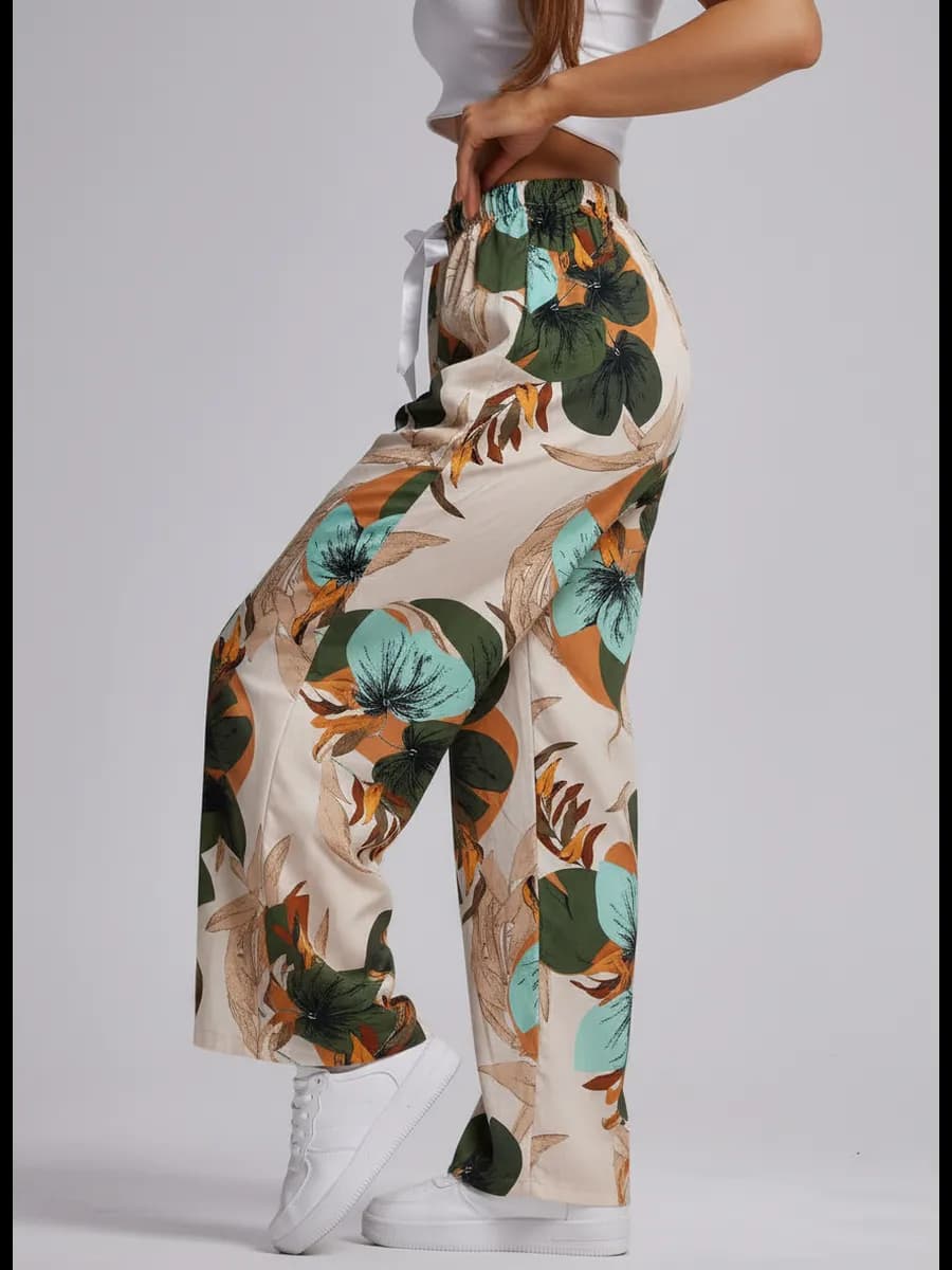 Штаны домашние женские с карманами