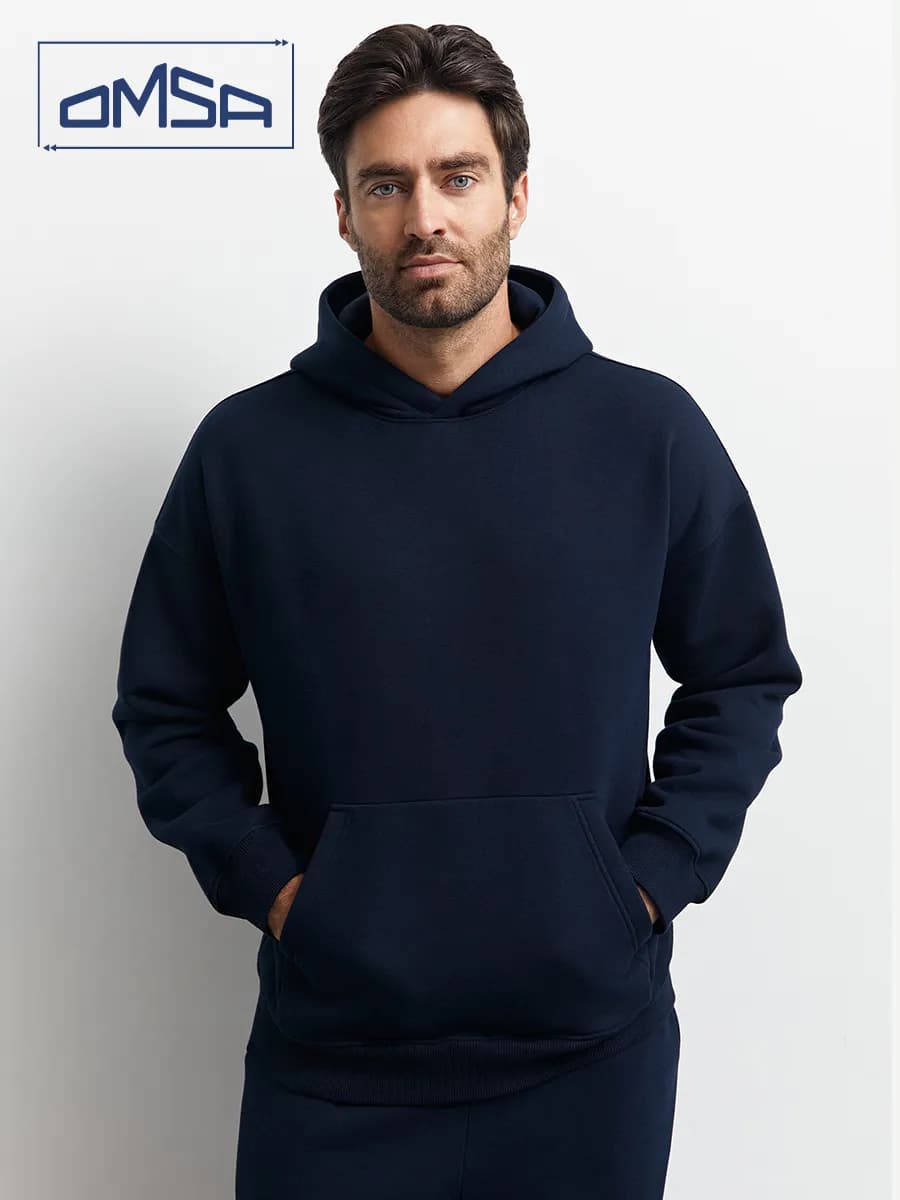 Худи с начесом из хлопка