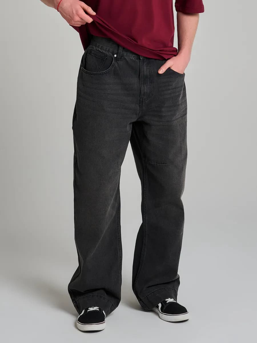 Джинсы широкие