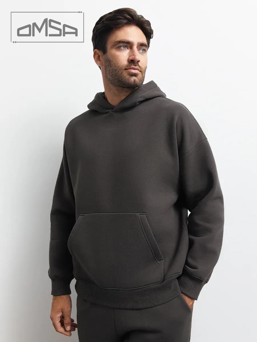 Худи с начесом из хлопка