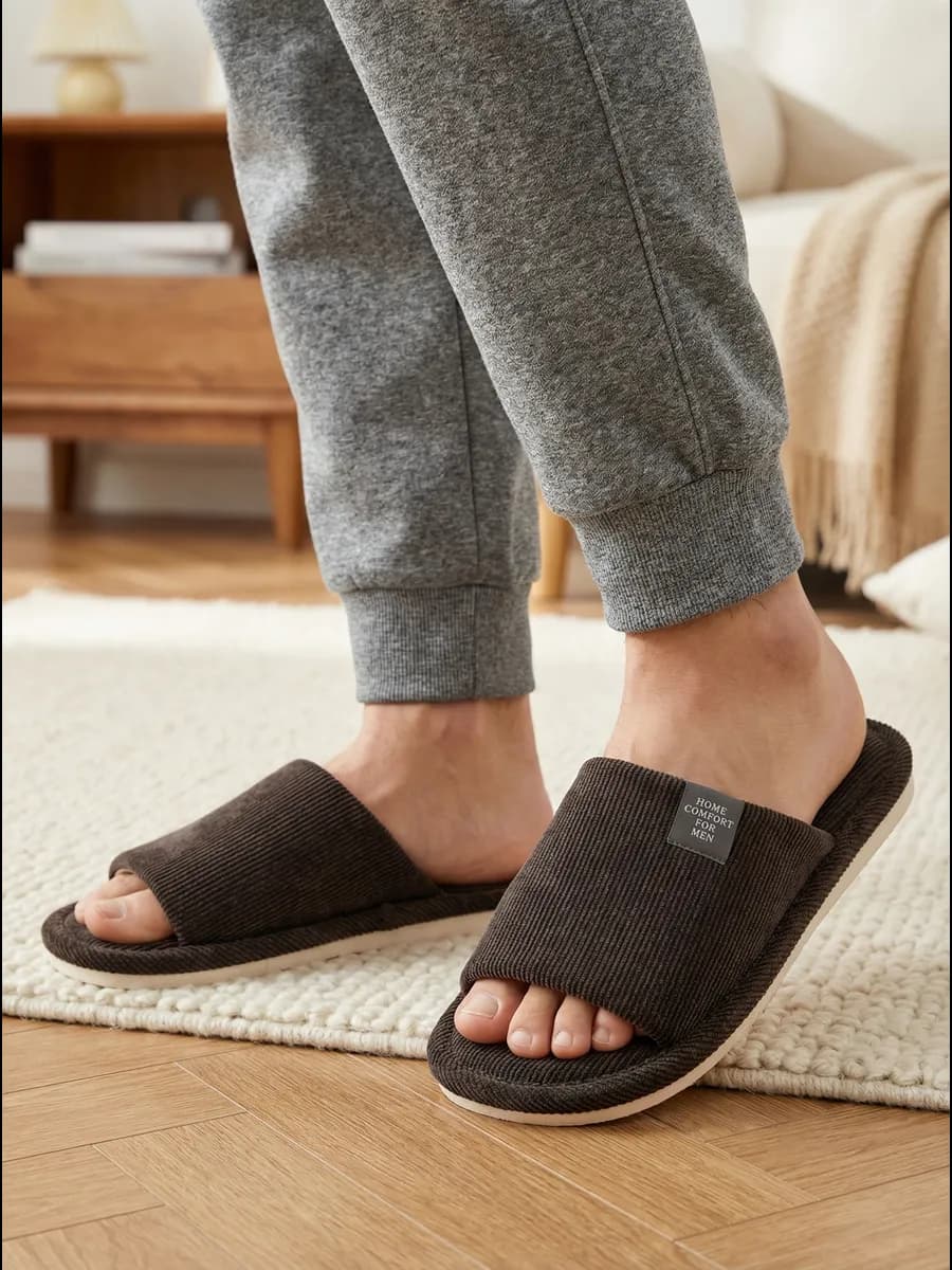 Тапочки домашние открытые