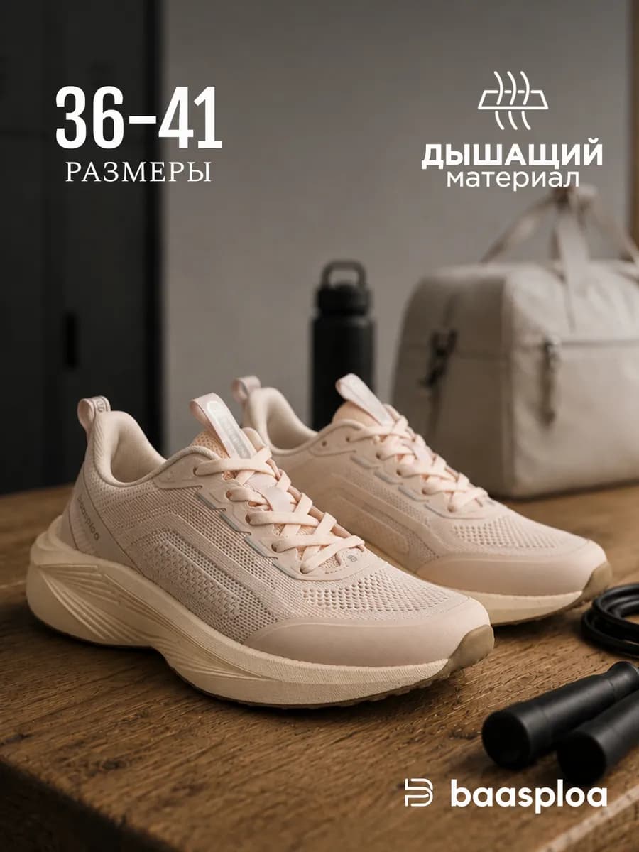 Кроссовки летние спортивные дышащие для бега с амортизацией