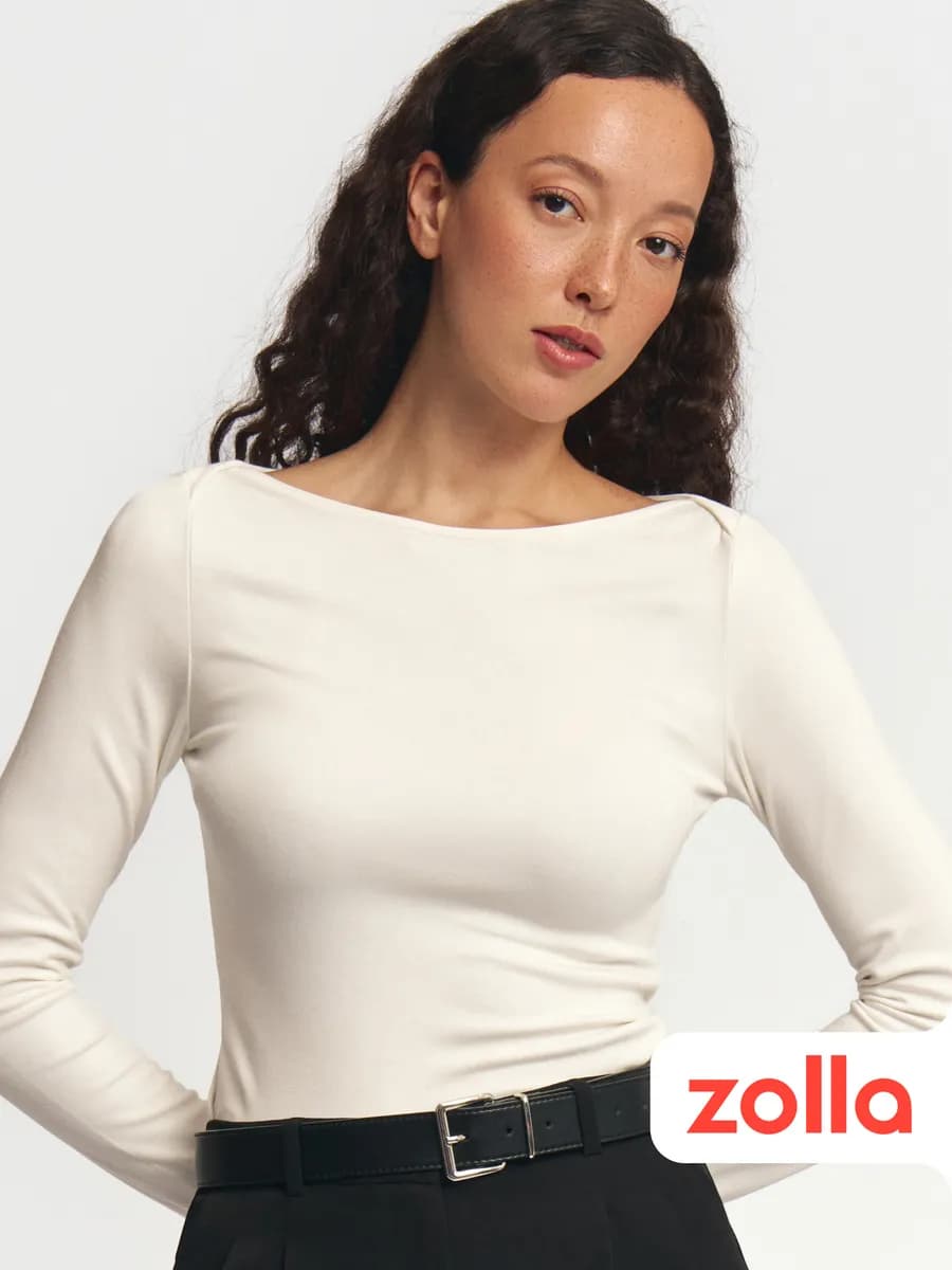 Женский лонгслив из вискозы