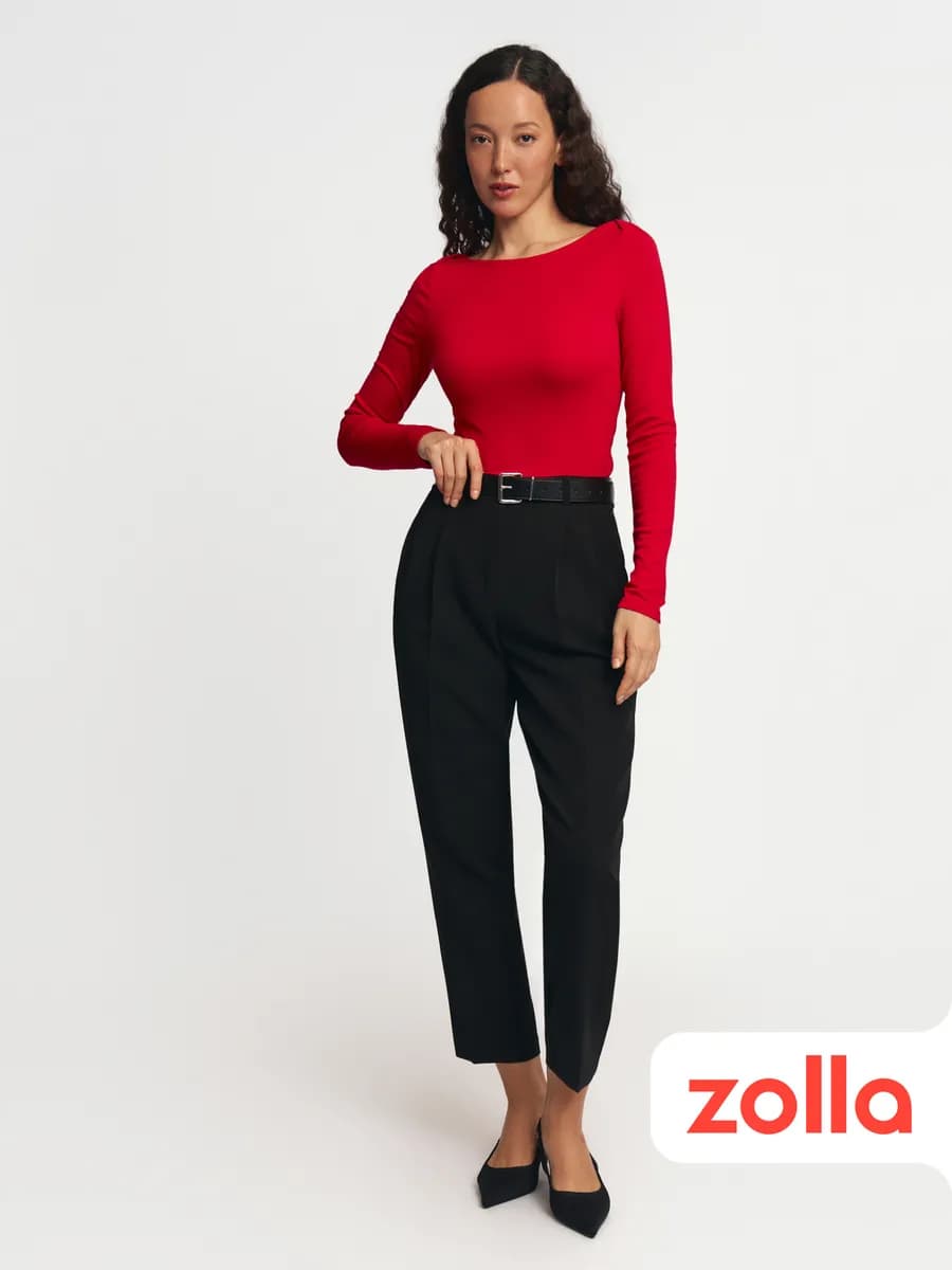 Женский лонгслив из вискозы