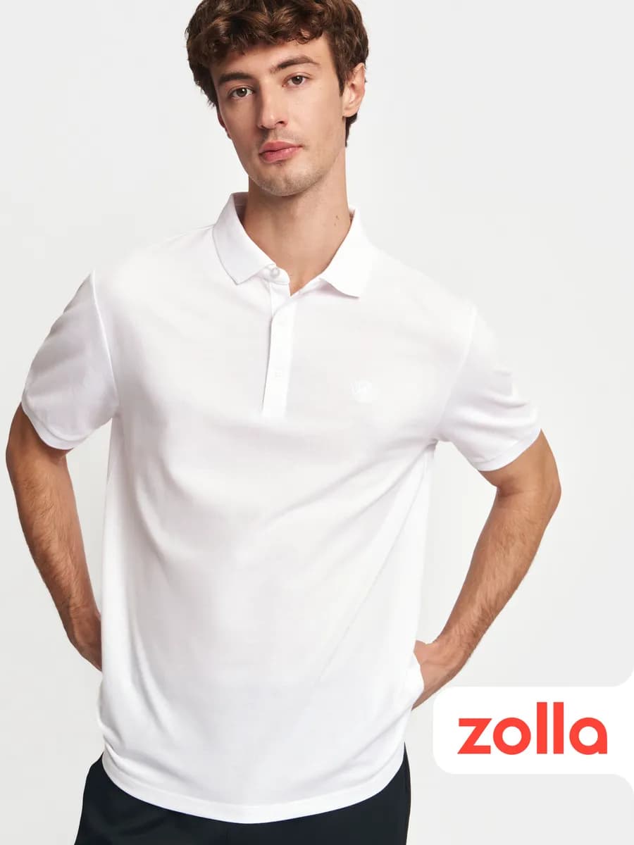 Мужская футболка поло короткий рукав