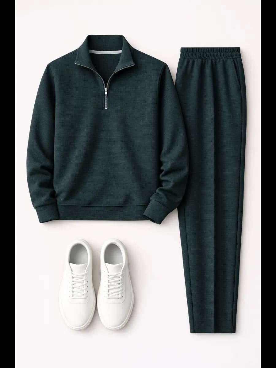 Костюм двойка с брюками повседневный - фото 1