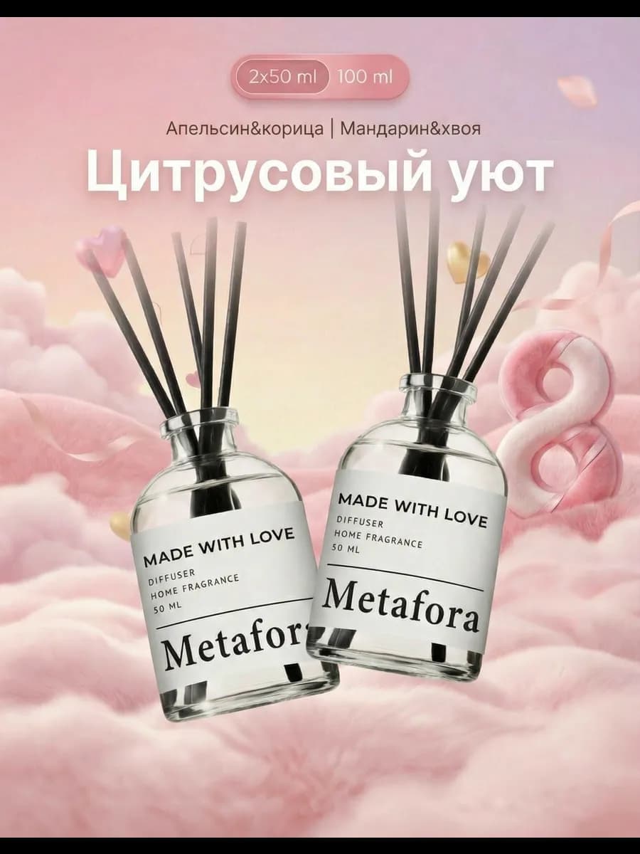 Диффузор для дома с палочками