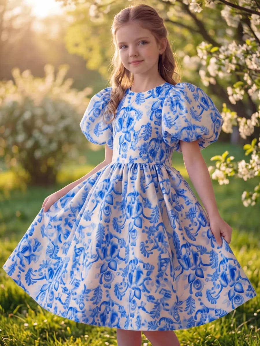 Платье праздничное нарядное новогоднее снежинка