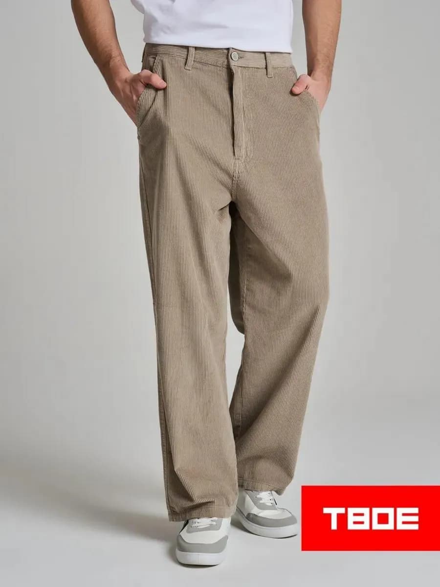 Брюки вельветовые прямые