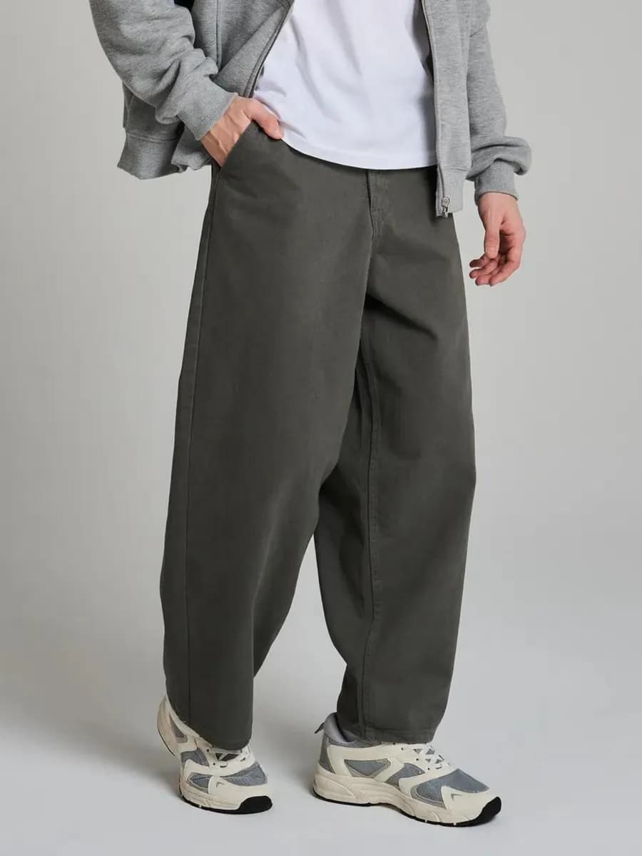 Брюки классические широкие оверсайз