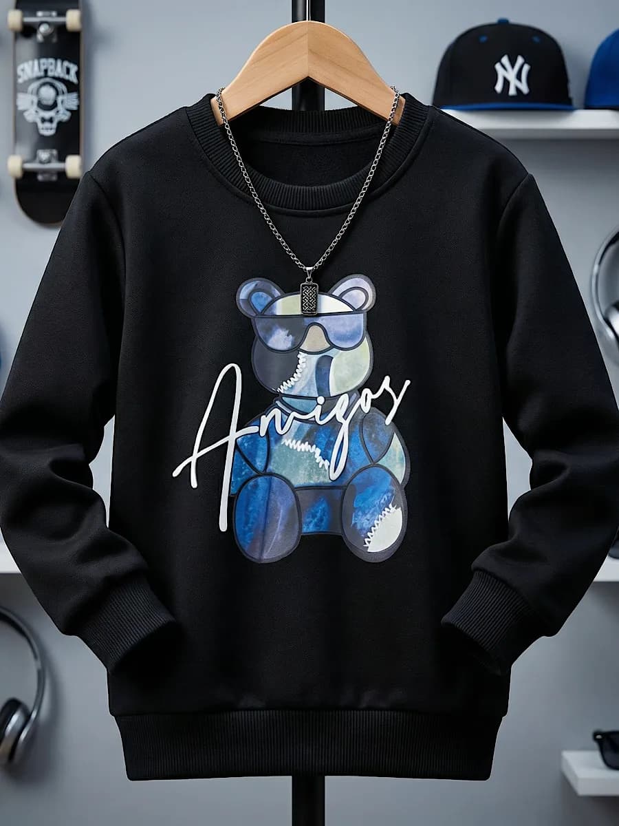 Свитшот с начесом