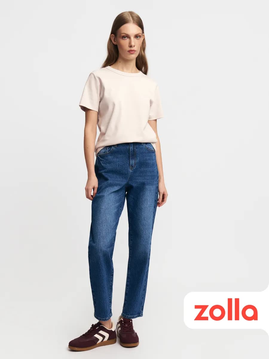 Женские высокие джинсы Mom Comfort