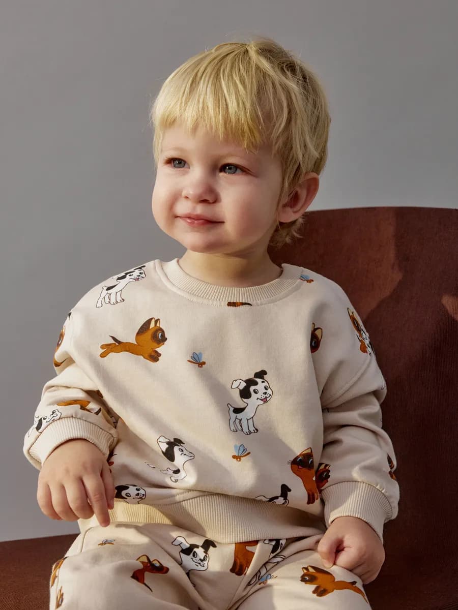 Свитшот из хлопка утепленный с начесом x Союзмультфильм