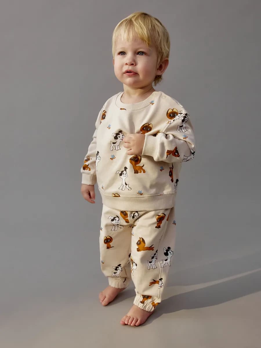 Брюки джоггеры утепленные с начесом x Союзмультфильм