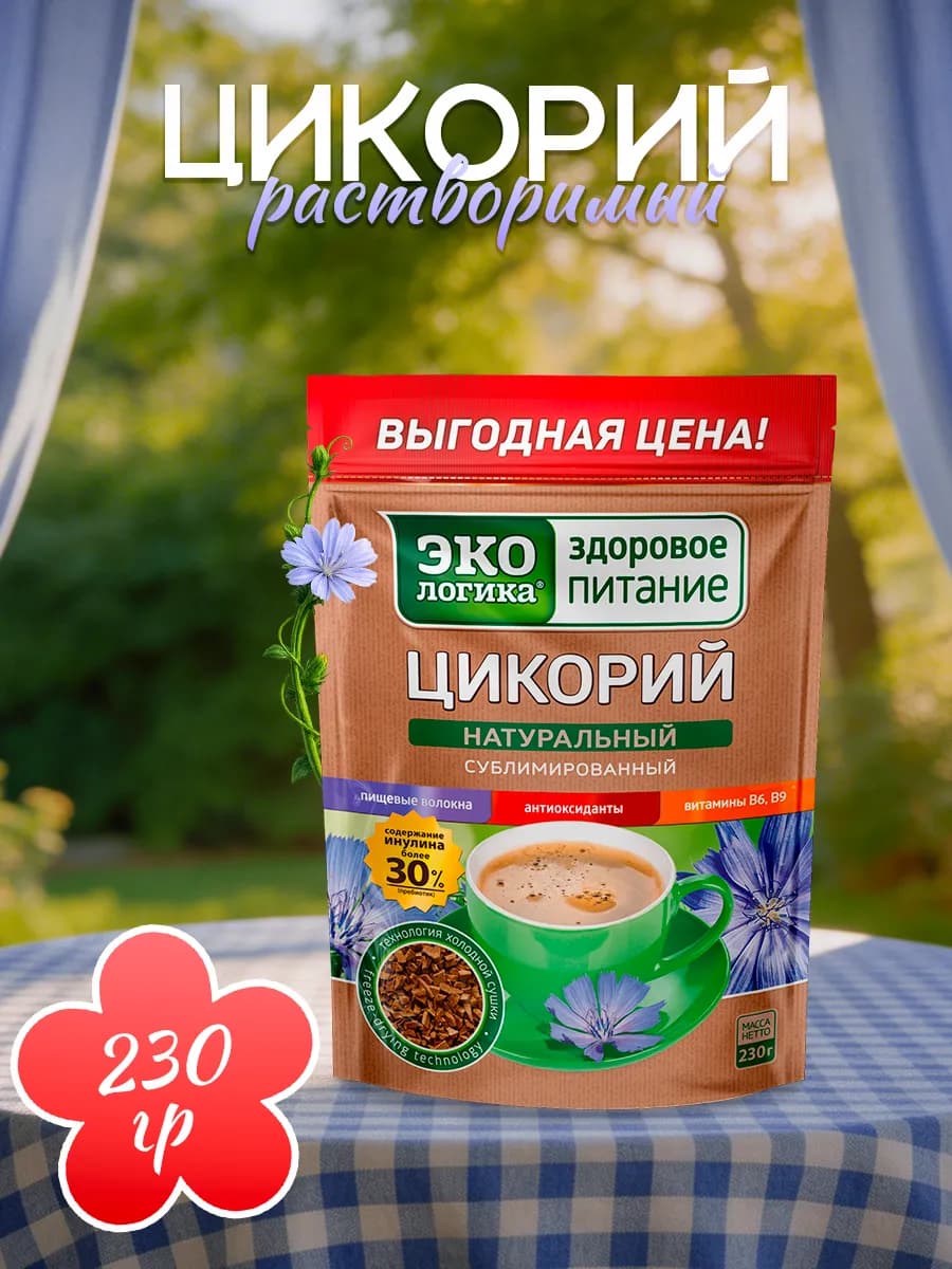 Цикорий растворимый сублимированный 230 г