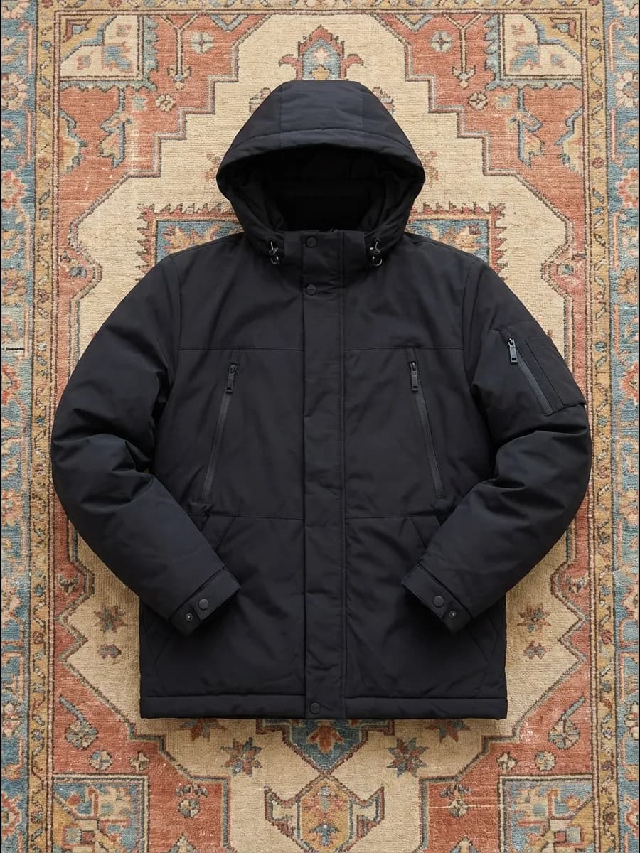 Куртка прямая короткая больших размеров демисезонная