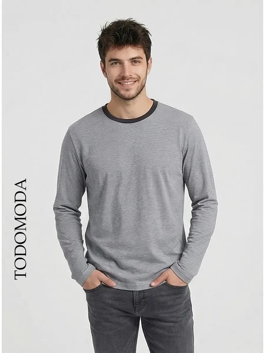 Лонгслив футболка с длинным рукавом - фото 1