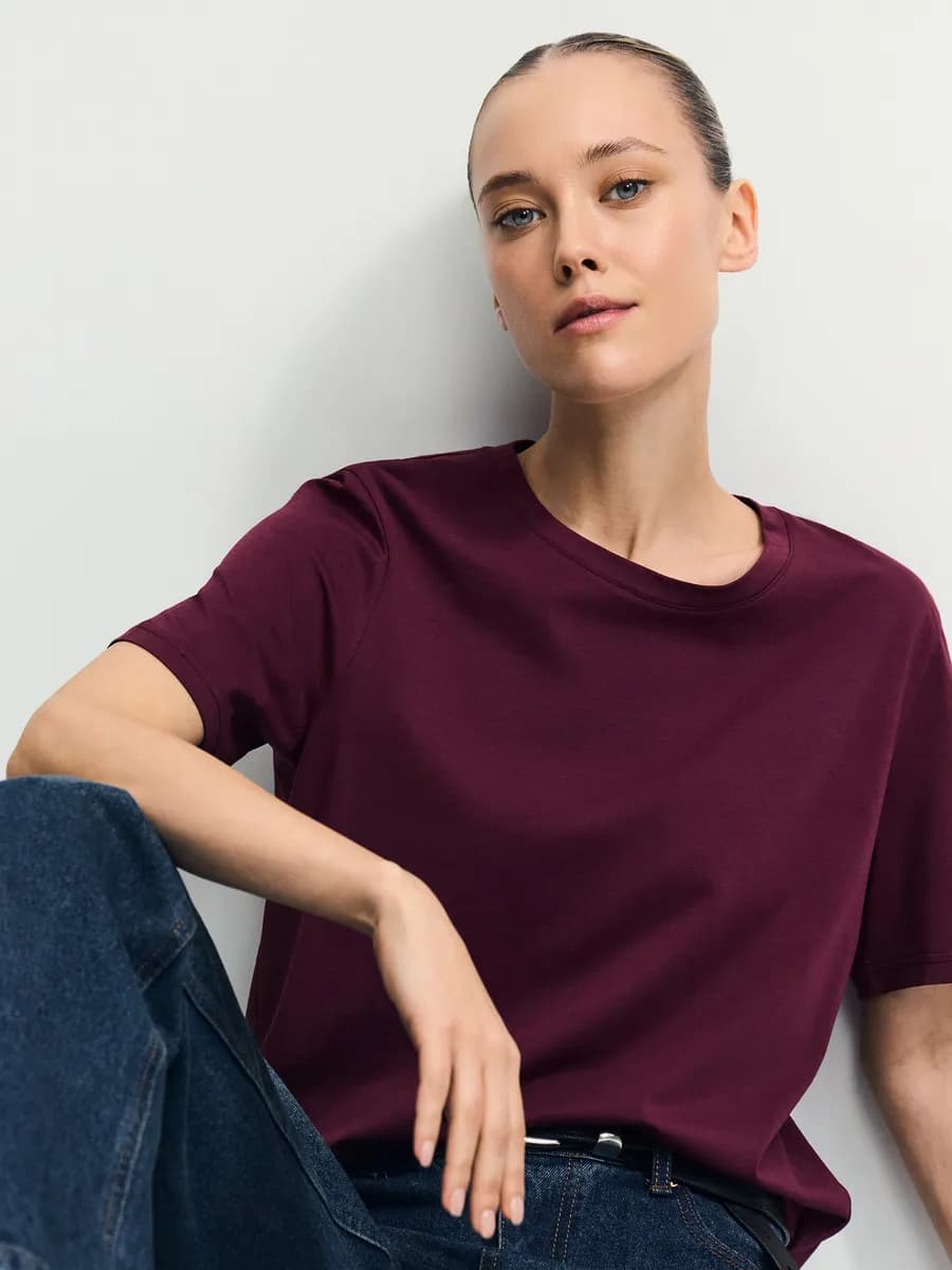 Базовая футболка из хлопка