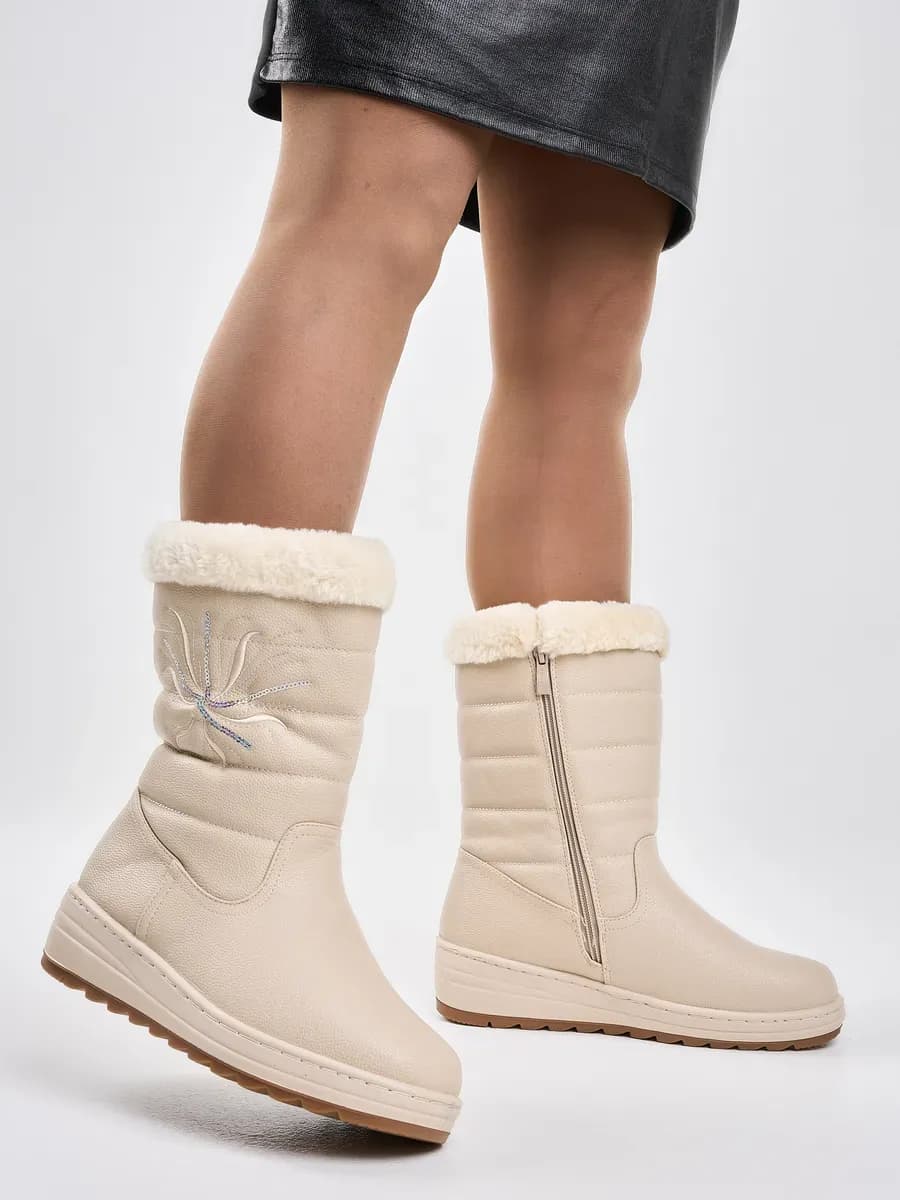 Сапоги зимние на полную ногу 37-44 удобные