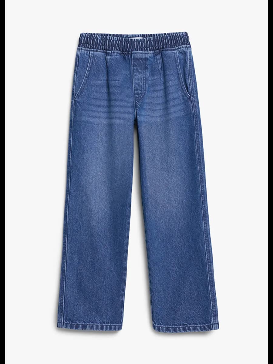 Джинсы подростковые на резинке