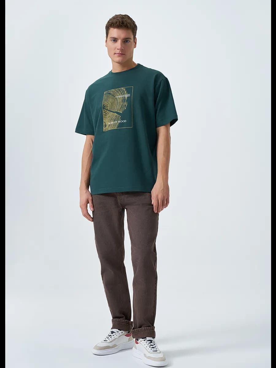 Джинсы с окрашиванием garment dye
