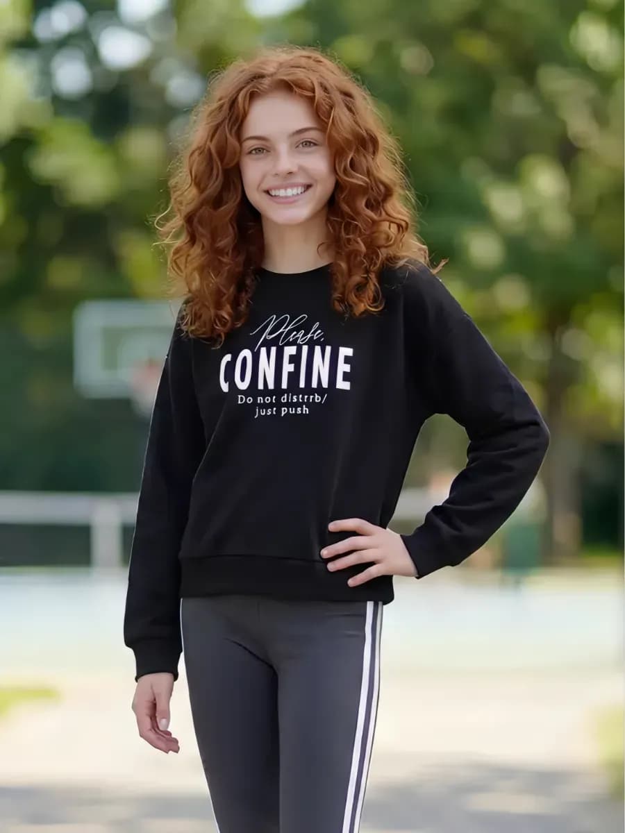 Джемпер детский с принтом