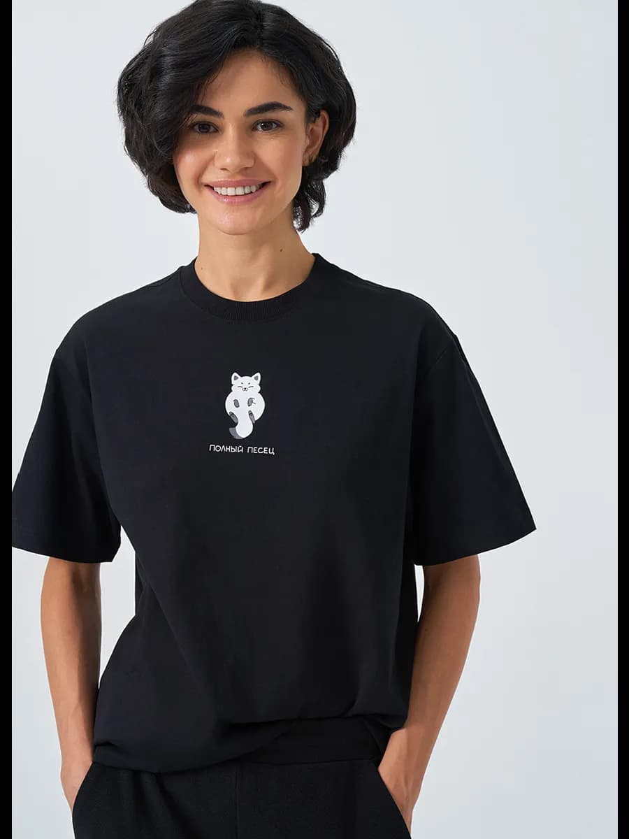 Футболка с принтом