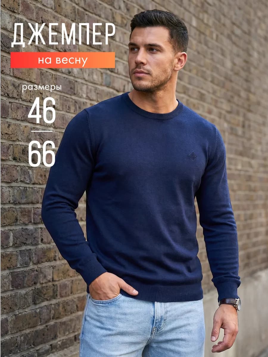 Джемпер мужской на весну - фото 1