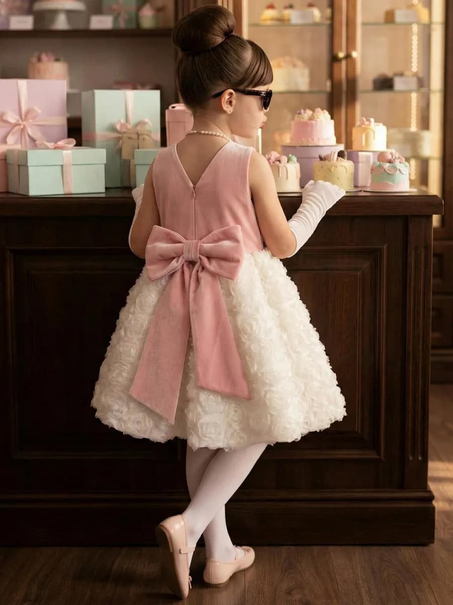 Платье нарядное праздничное пышное на выпускной в садик