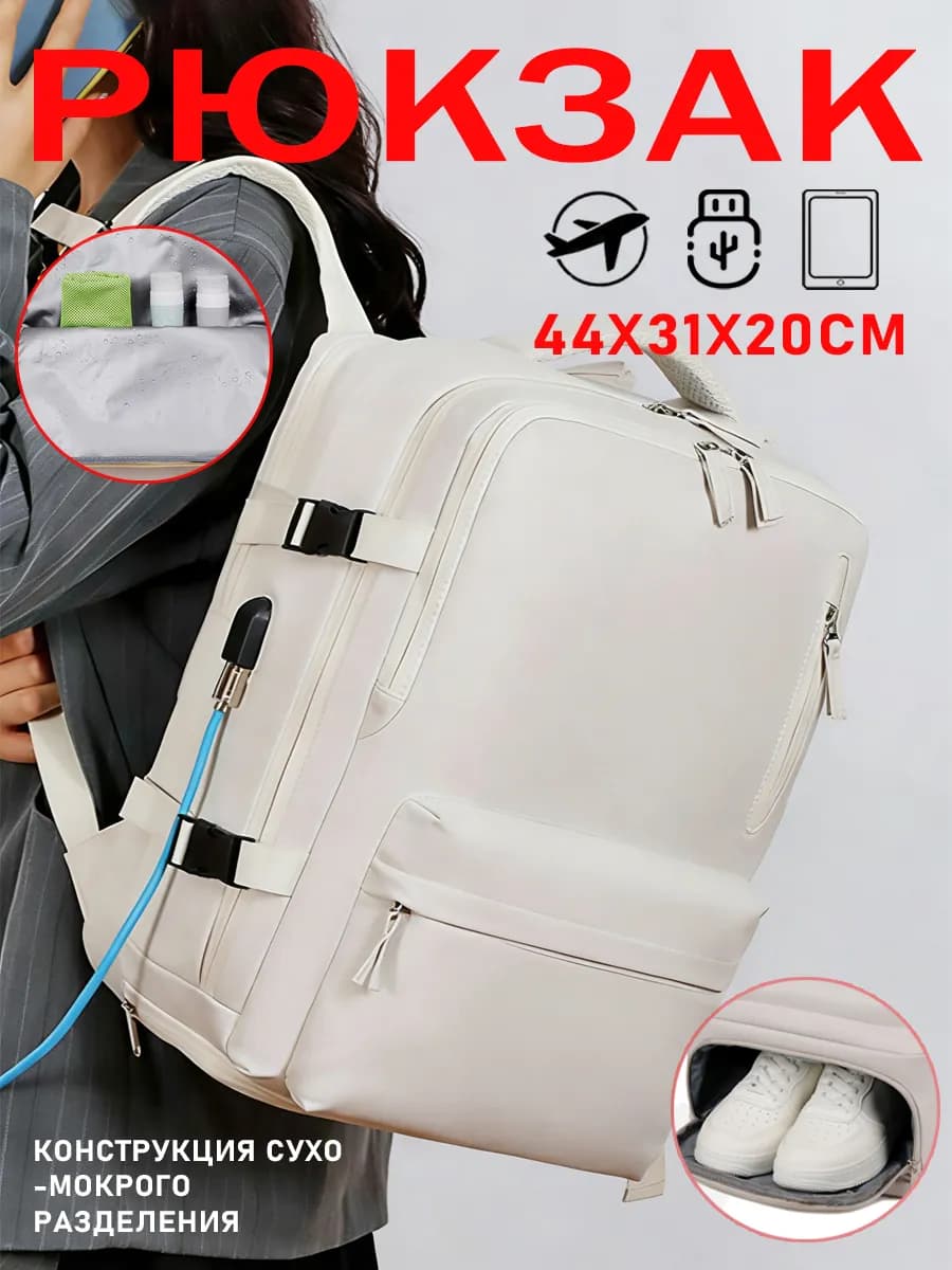 Рюкзак для перелетов и путешествий