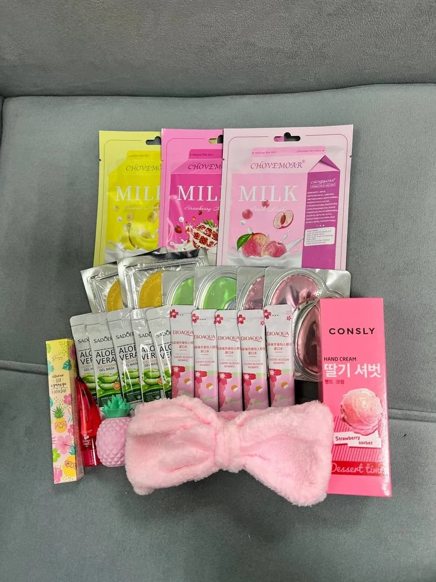 Подарочный набор уходовой косметики на Новый Год