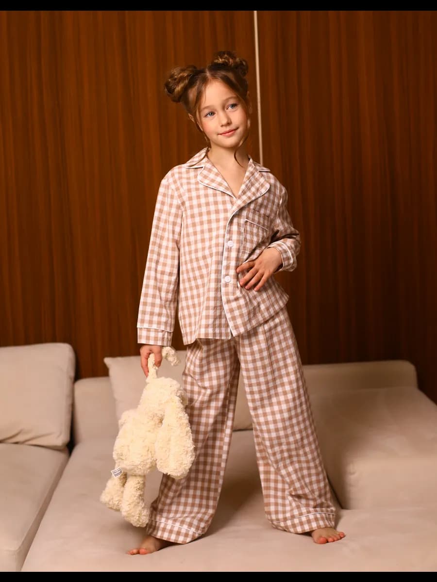 Пижама детская мягкая хлопок комплект для сна