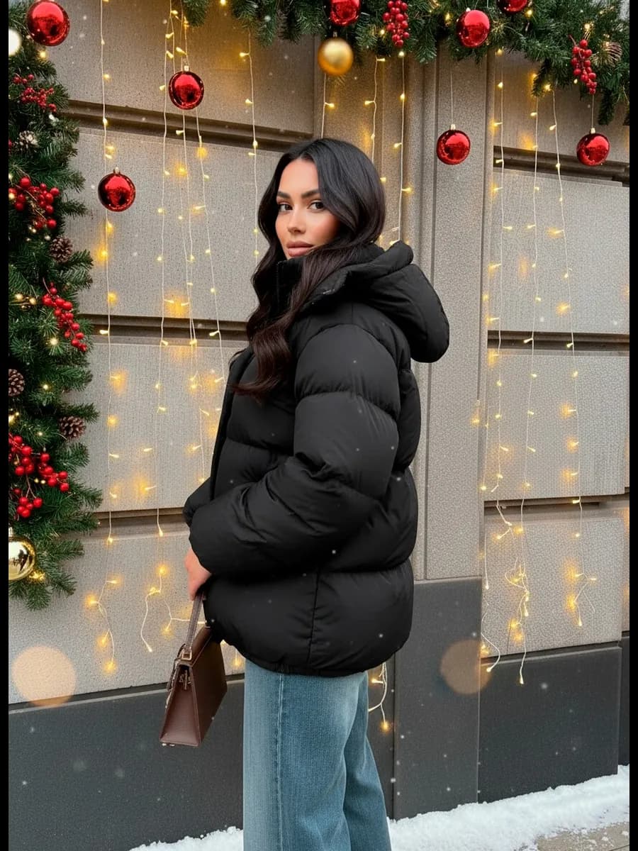 Куртка демисезонная с капюшоном