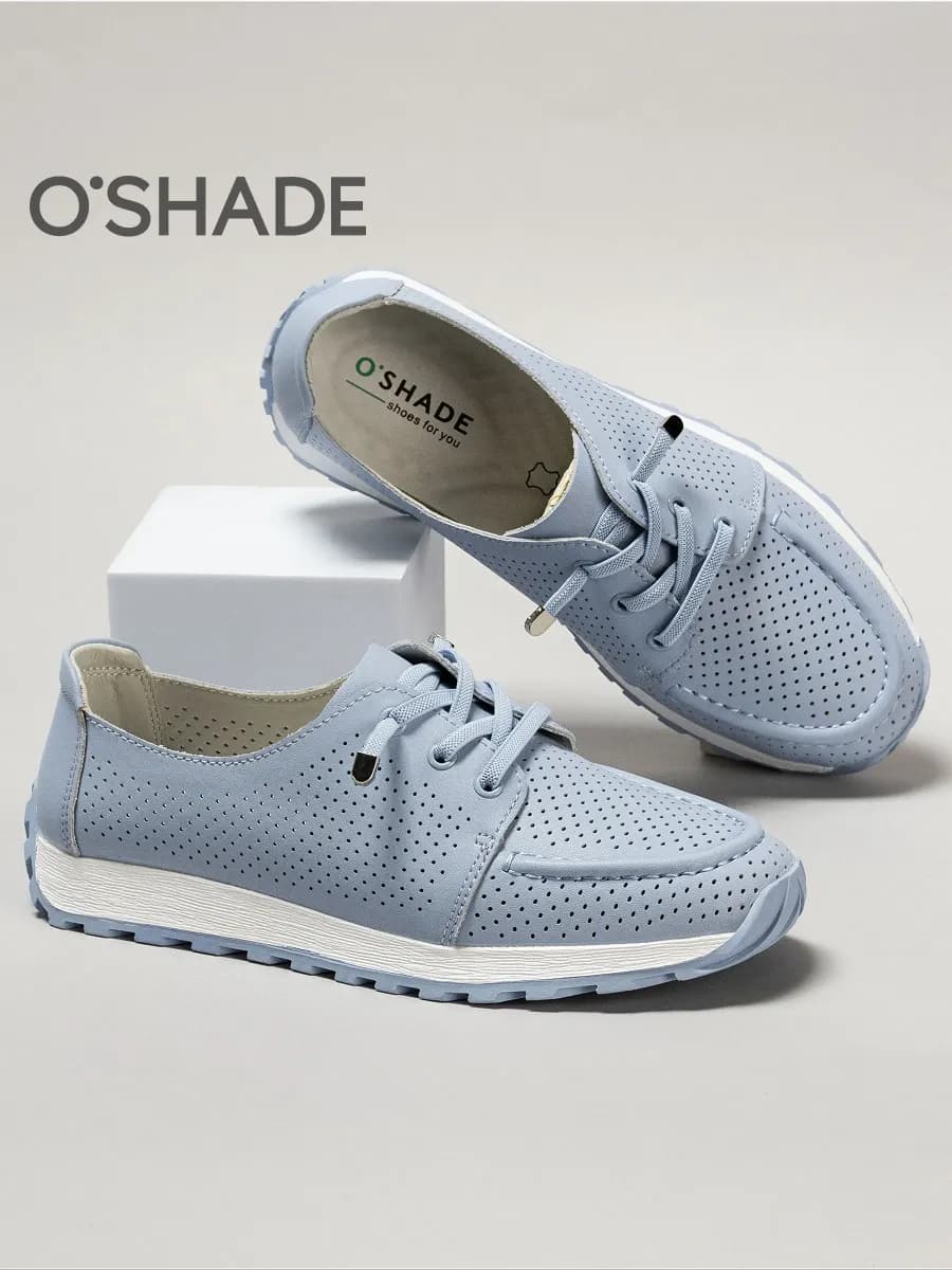 Мокасины женские летние натуральная кожа - фото 1