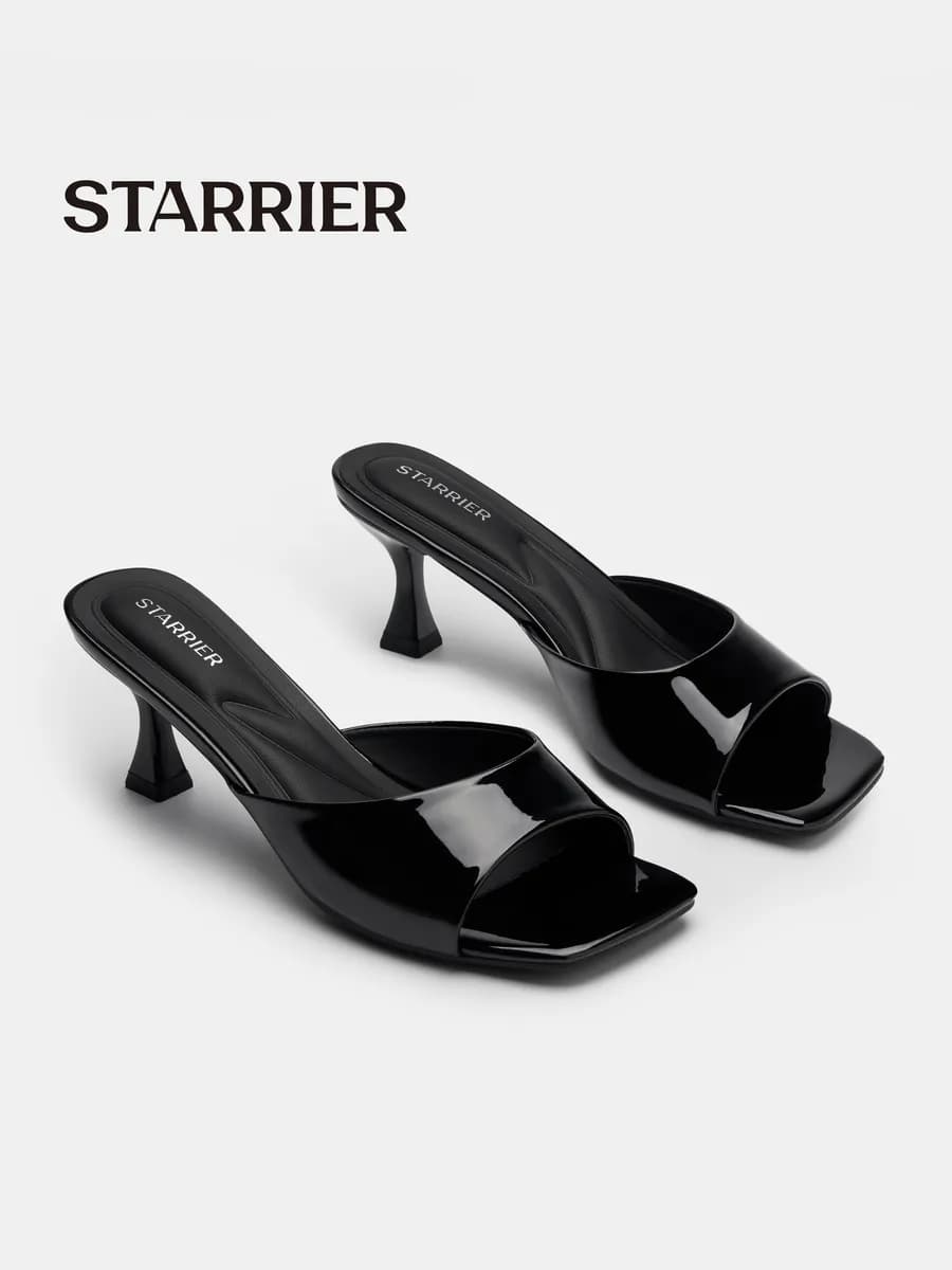 Летние босоножки на каблуке