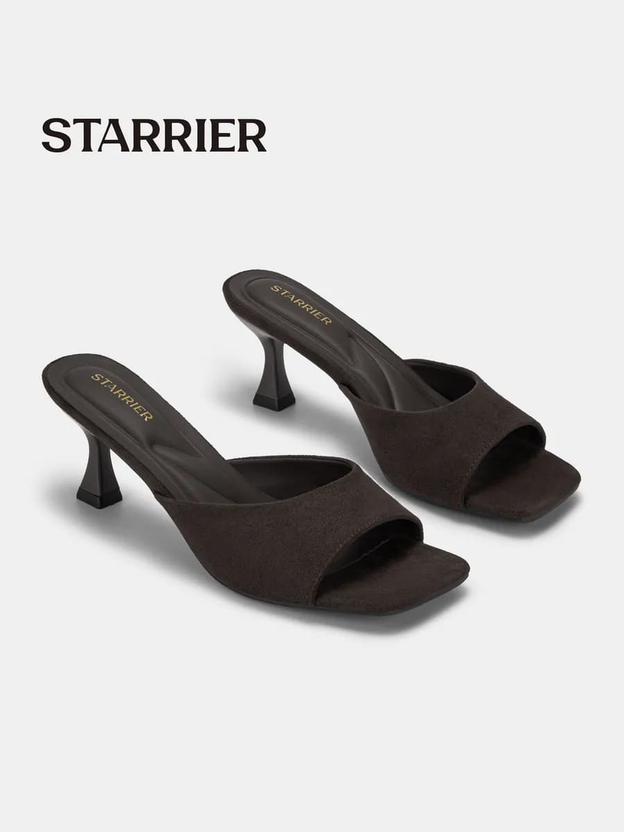 Летние босоножки на каблуке