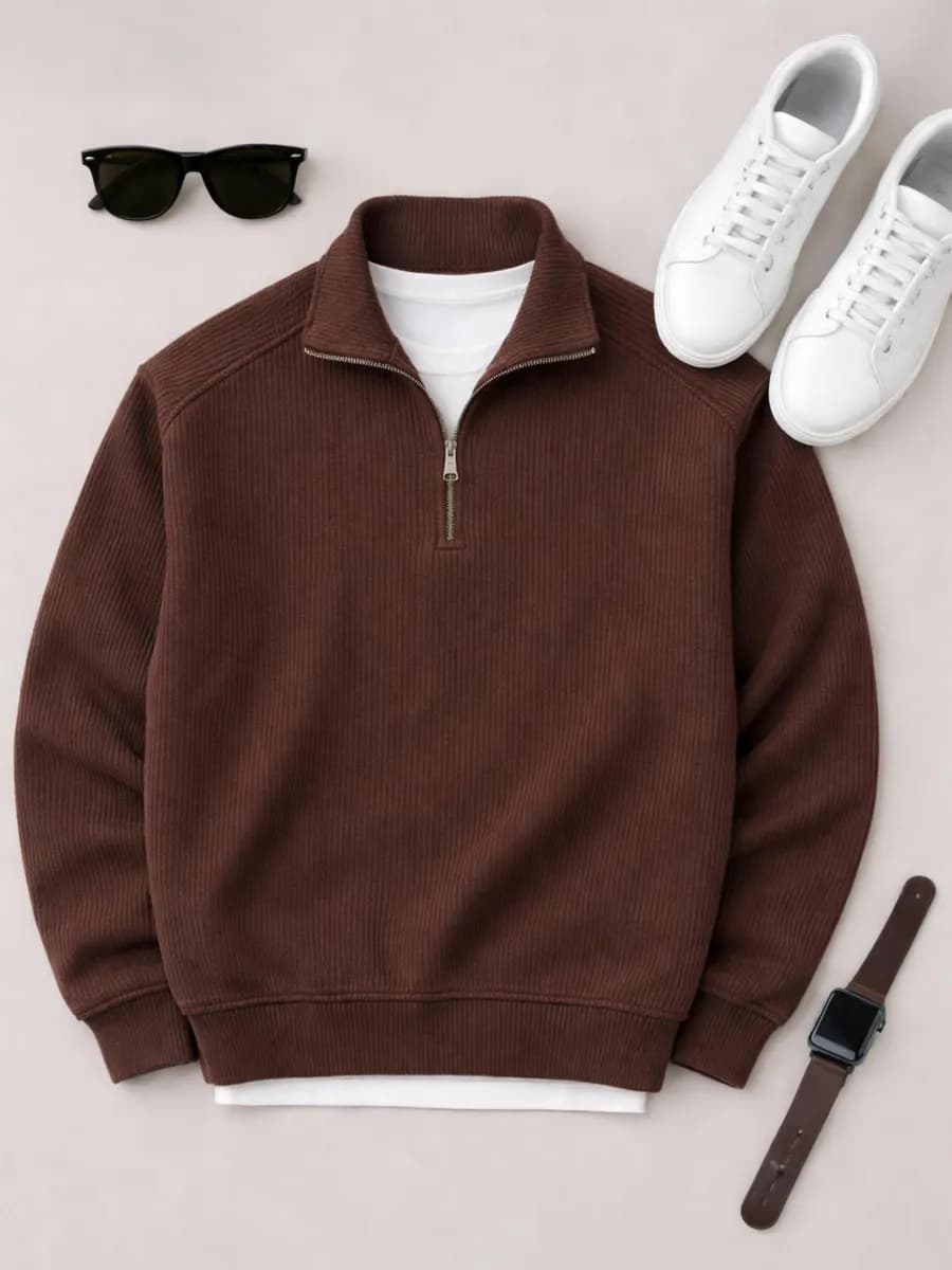 Толстовка спортивная весенняя полузамок