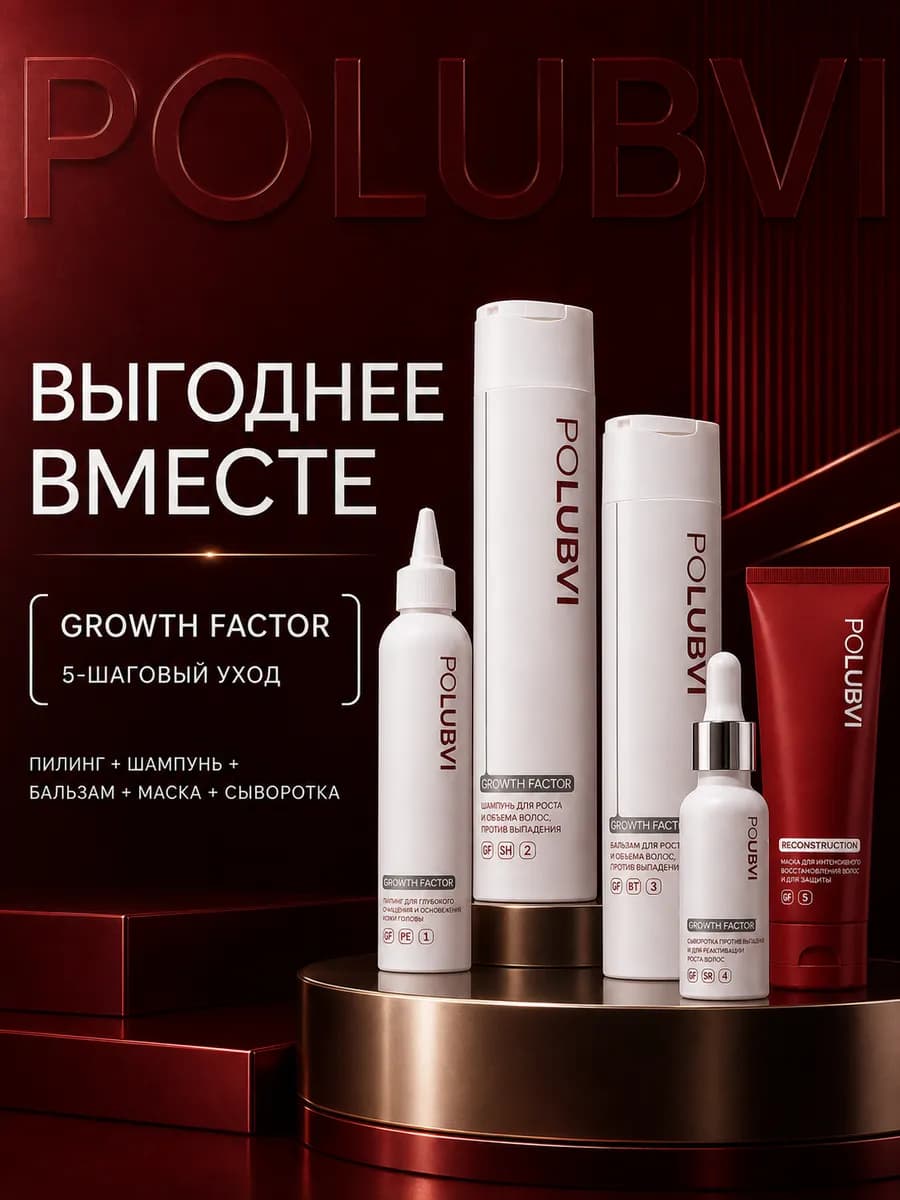 Подарочный набор Восстановление волос GROWTH FACTOR
