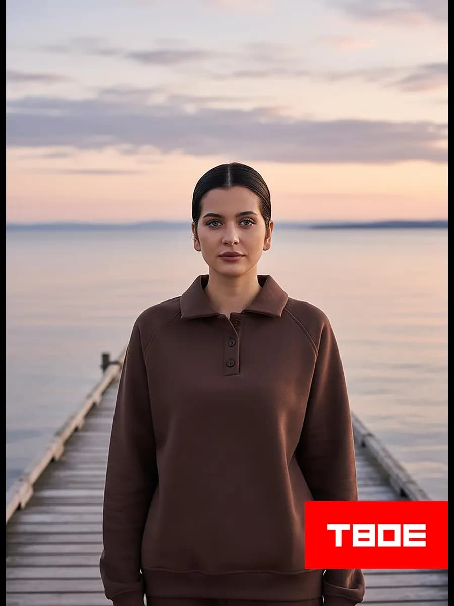 Свитшот-поло деловой