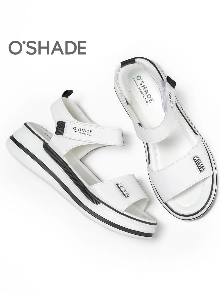 Босоножки на платформе женские белые