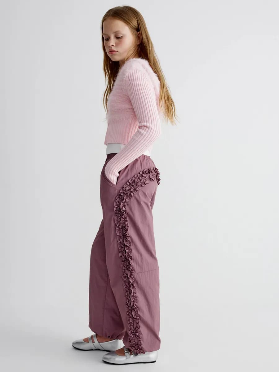 Утепленные брюки нейлоновые на подкладке