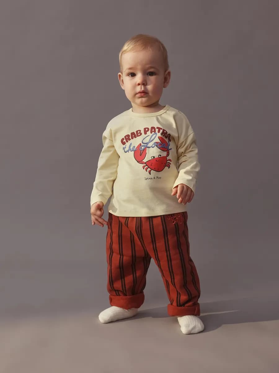 Брюки свободные утепленные с начесом