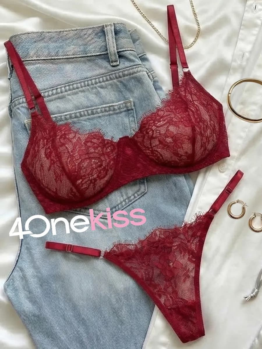 Нижнее белье женское комплект кружевное