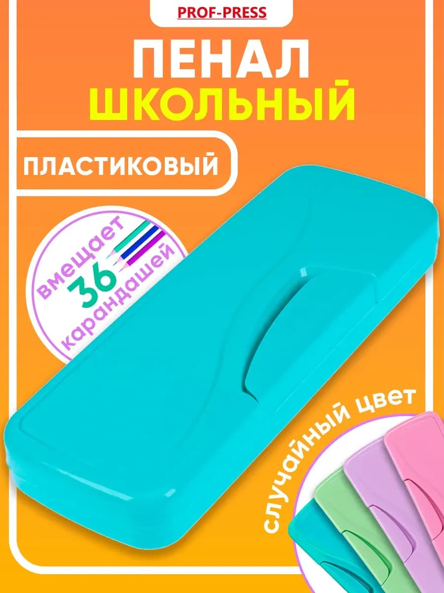 Пенал школьный для мальчика и для девочки 1 шт